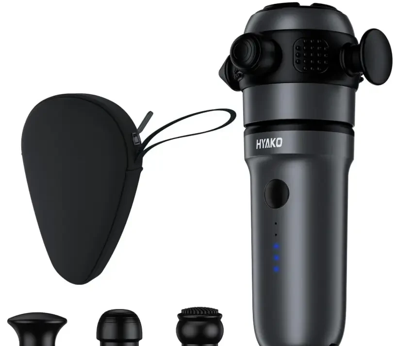 HYAKO R1 Mini Therapy Massager - Travel Deep Tissue Vibration Massage Gun